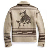 John Dutton Jacket Jacquard Long-Sleeved Coat Long-Sleeved Lapel Cardigan Sweater