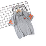 Children Boy Polo Shirts Children's Clothing Summer Boys' Lapel Short Sleeve T-shirt
