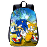 Sonic Backpack Sonic Schoolbag for Elementary School Students