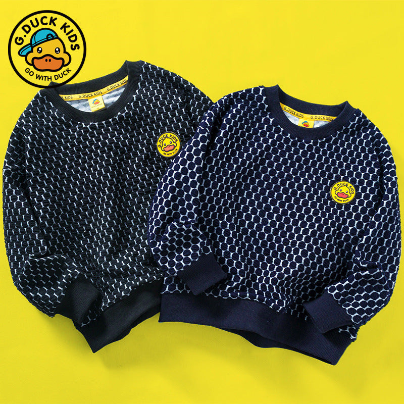 Children Hoodie Sweatshirts Sweater Autumn Long Sleeve Top Boy Clothes