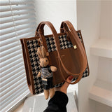 The Teacher Tote Fashion Large Capacity Totes Simple Shoulder Bag Women's Bag