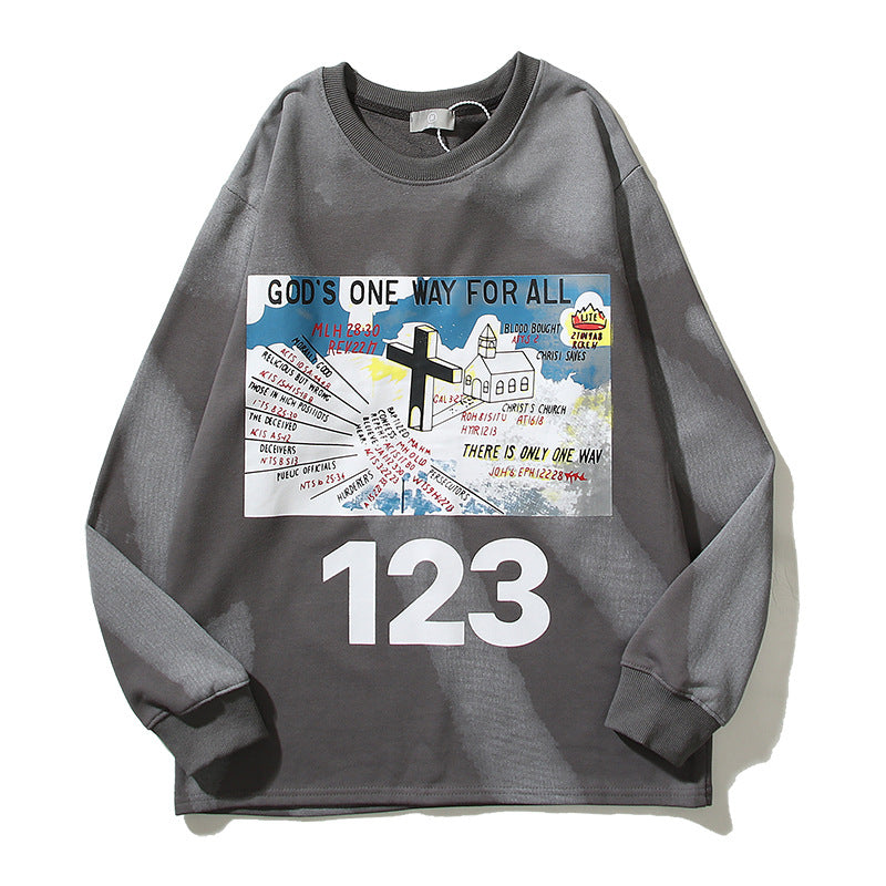 Kanye West Sunday Service Sweatshirt Autumn And Winter Round Neck Sweater Sweater