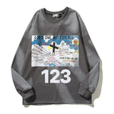 Kanye West Sunday Service Sweatshirt Autumn And Winter Round Neck Sweater Sweater