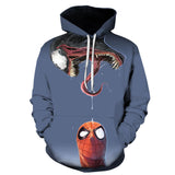Men Spider Hoodie Marvel Series Sweater 3D Printing Autumn and Winter