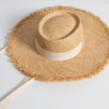Straw Hat Sun-Proof Straw Hat Vacation Beach Hat