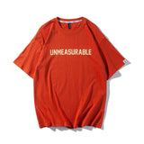 Man Summer T Shirt Letter Printed Round Neck