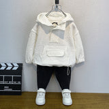 Toddler Boys Sweater Boys Hooded Sweatshirt Spring Clothes