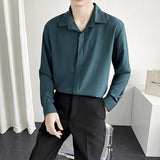Men Shirts Long Sleeve Shirt