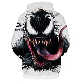 Spider Man Hoodie 3D Printing Zipper Hooded Sweatshirt