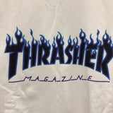 Thrasher Hoodie Loose Hooded Sweater for Men and Women Autumn and Winter