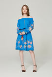 Women Dresses Embroidered Fashionable and Charming Dress