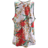 Women Plus Size Tops Summer Sleeveless Loose Printed Bottoming Vest T-shirt