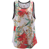 Women Plus Size Tops Summer Sleeveless Loose Printed Bottoming Vest T-shirt