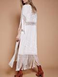 Women Dresses Embroidered V-neck Dress