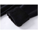 Children Pokemon Pikachu Hoodie & Pant Set Fleece Lined Padded Warm Keeping Winter Clothes Sweatershirt Suit