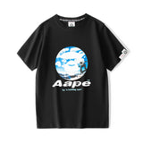 A Ape Print T Shirt