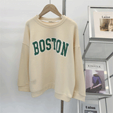 Diana Harvard Sweatshirt Gray Printing Women's round-Neck Sweatshirt