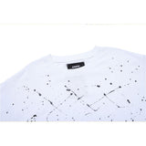 Men's T Shirt Summer Casual Tops Printed Short Sleeve T-shirt Men's round Neck Half Sleeve BF Idle Style Trendy Loose Half-Sleeved T-shirt