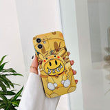 justin b drew phone case Doraemon Drew Iphone12pro Max Mobile Phone Case 8P Apple 11 Pikachu Xsmax
