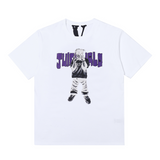 Juice WRLD T Shirt Vlone & Juice WRLD Photo Tee Loose T-shirt