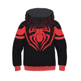 Men Spider Hoodie Spider-Man Anime 3D Sweater for Children