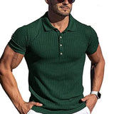 Polo Shirts Men's Sports Summer Long-Sleeve Polo