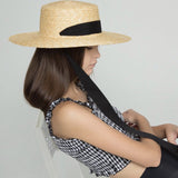 Straw Hat Flat Straw Hat Sun-Proof Vacation Beach Hat Children