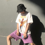 Fog T Shirt Vintage Tshirt Vintage Short Sleeve Men and Women Half Sleeve Fear Of God