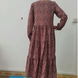 Beth Dutton Bohemian Dress Summer Spring Midi Dresses Printed Dress