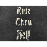 Present T Shirt Distressed Letters Printed Loose Couple round Neck