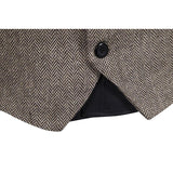 Tuxedo Vests Men Suit Vest plus Size Business Men's Suit Vest