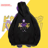 Men and Women Pokemon Pikachu Hoodie Pikachu Hooded Sweater