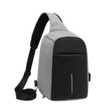 Sling Bags for Men Reflective Stripe Casual Shoulder Men's Chest Bag