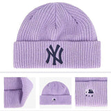 Yankee and Dogers Winter Hat Autumn and Winter Women's Warm Fashion Knitted Hat