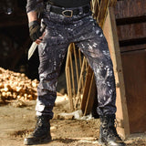 Tactics Style Outdoor Casual Pants Four Seasons Camouflage Tactics Pants Outdoor Breathable and Wearable Pants