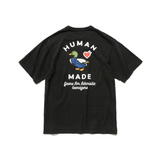 Human Made T-Shirt Slub Cotton Trendy Loose Couple Short Sleeve