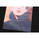 Fog Tops Summer Retro Avatar Short Sleeve Tshirt Men and Women Loose Half Sleeve Fear Of God