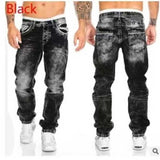 J Shaped Jeans New Jeans Casual Bright Line Trousers Straight Men's Pants Hip Hop