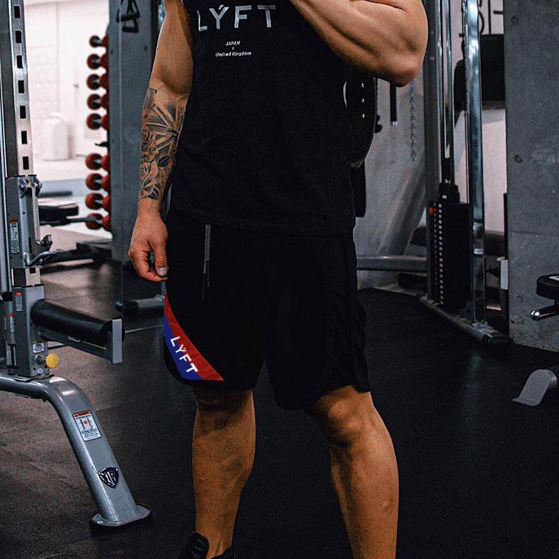 jogging shorts for men Slim Fit Muscle Gym Men Shorts Muscle Workout Brothers Summer Exercise Workout Pants Men's Quick-Drying Breathable Casual