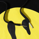 Smiley Face Hoodie Drew Smiley Face Printing Family Men's Women's Pullover