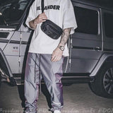 Fog Pants MultiLine Reflective Casual Jogger Pants Lamination Waterproof Windbreaker Pants Fear Of God