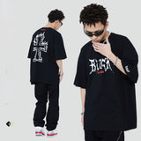 Blackair T Shirt Summer Short Sleeve Retro Casual T-shirt