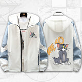 Tom and Jerry Hoodie Men and Women Couple Autumn Personality Casual Jacket Coat