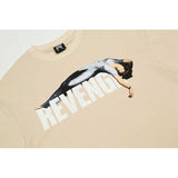 Juice WRLD T Shirt Revengejuice Wrld Crack Print Hip Hop T-shirt Loose