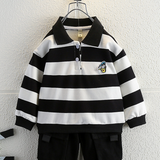 Toddler Boys Sweater Boys Spring Clothing Polo Shirt Suit