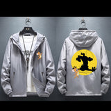 Tom and Jerry Hoodie Spring and Autumn Men's Raccoon Large Size Loose