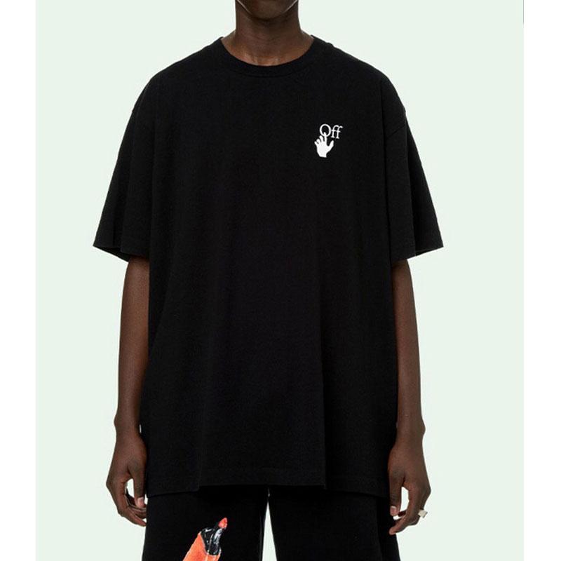 Off White Tshirt Arrow Men Owt Women Short Sleeve
