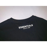 Fog T Shirt Spring/Summer Simple Solid Color round Neck Pullover Men's and Women's Same Style Short Sleeve Fear Of God