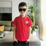 Children Boy Polo Shirts Short Sleeve Summer Short T-shirt