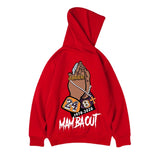 In Memory of Kobe Hoodie Autumn and Winter Commemorative Kobe plus Size Fleece-Lined Thicker Sweater
